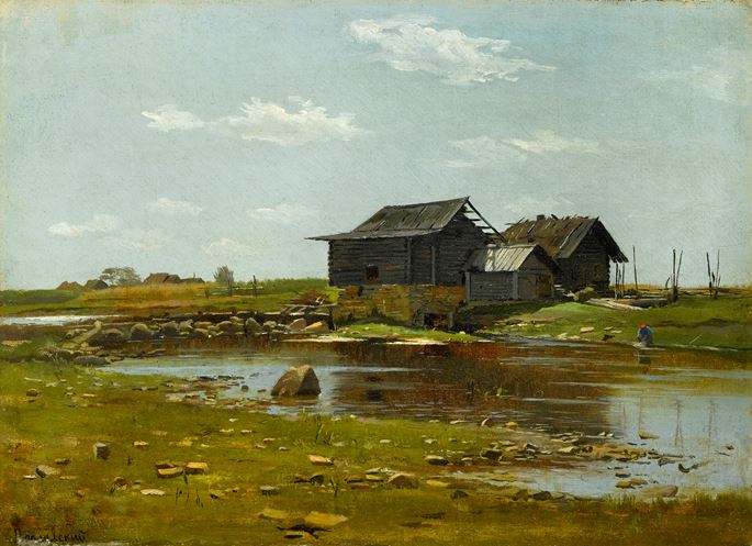 Ludvig Ludvigovich Poplavsky - The Mill | MasterArt